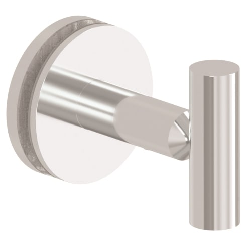 Gancho Individual para Bata WINGITS® MODERN Elegance, Instalación en Vidrio, Acero Inoxidable, Acabado Satinado